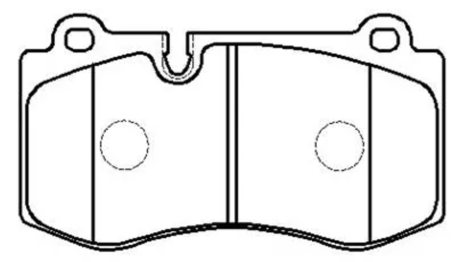 HSB hp5147 - Колодки тормозные дисковые, комплект