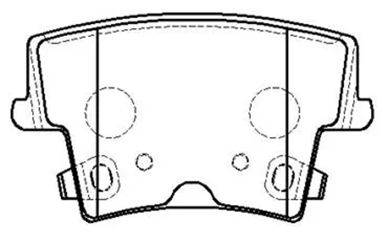 HSB hp5256 - Колодки тормозные дисковые CHRYSLER: 300C 3.0L, 3.5LDiesel