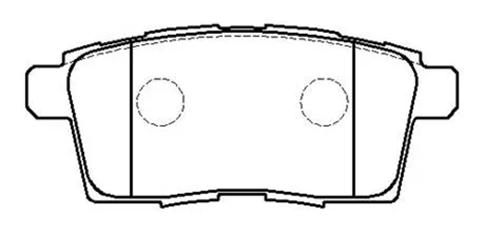 HSB hp9194 - Колодки тормозные дисковые задн MAZDA: MPV, CX-7, CX-9 \ FORD: Edge