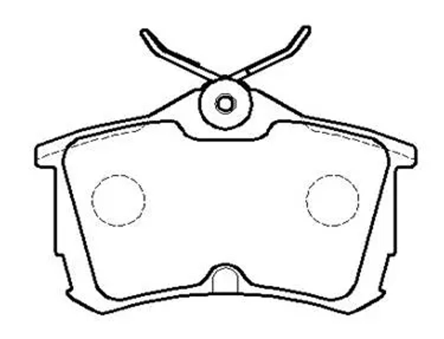 HSB hp9236 - Колодки тормозные дисковые HONDA: ACCORD