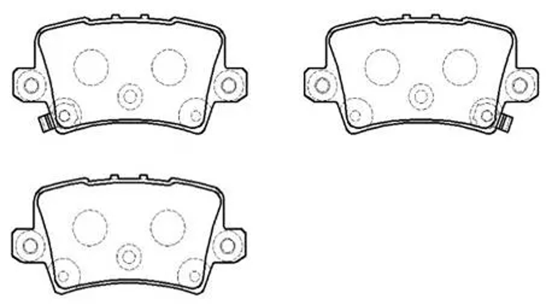 HSB hp9246 - Колодки тормозные дисковые HONDA: CIVIC(EUR)