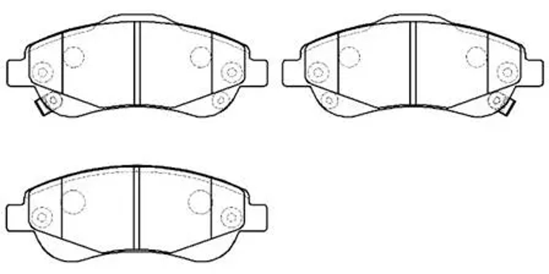HSB hp9247 - Колодки тормозные дисковые HONDA: CR-V(EUR)
