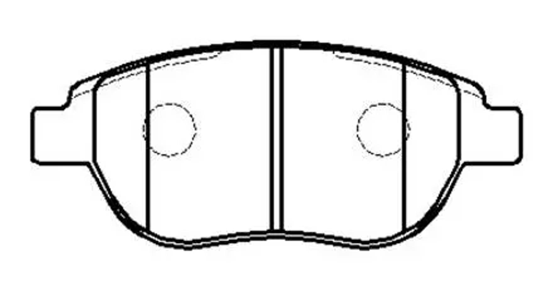HSB hp9602 - Колодки тормозные дисковые CITROEN: Xsara, Xsara Picasso, C4