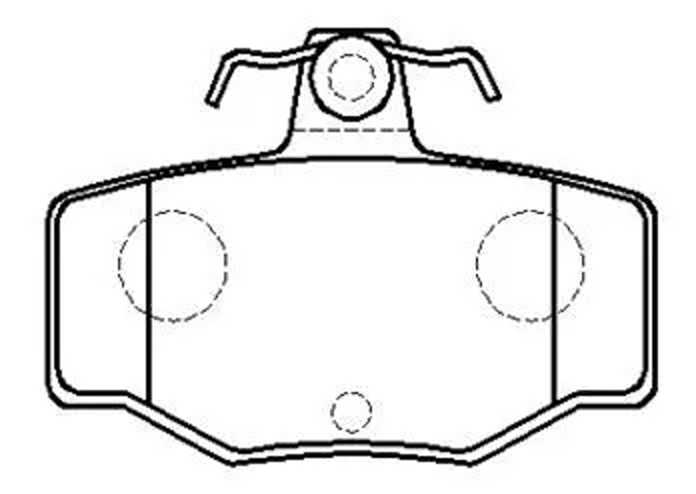 HSB hp9786 - Колодки тормозные дисковые NISSAN: PRIMERA