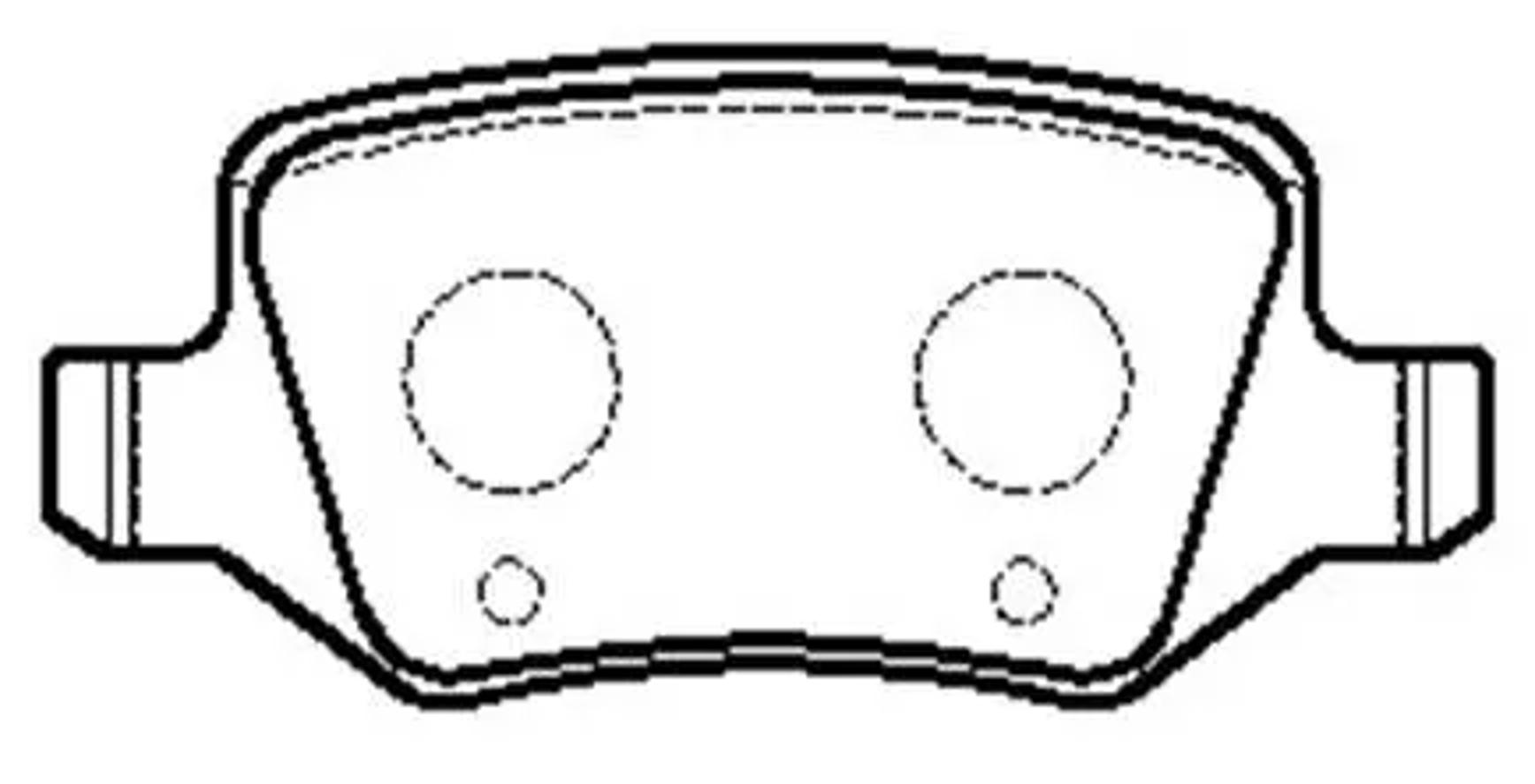 HSB hp9937 - Колодки тормозные дисковые BENZ A-Class (W168) 97.7-, (W169) 04.9-, B-Class (W245) 05.3-, Vaneo 01.11-