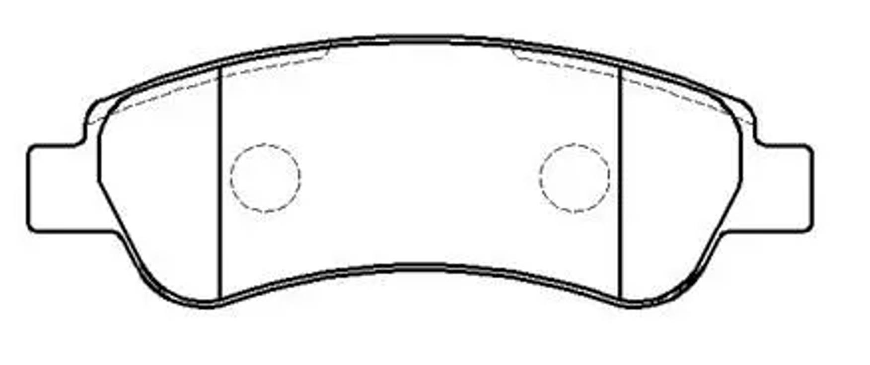 HSB hp9969 - Колодки тормозные дисковые CITROEN: Jumper 06.4- \ FIAT: Ducato 06.4- \ PEUGEOT: Boxer 06.4-