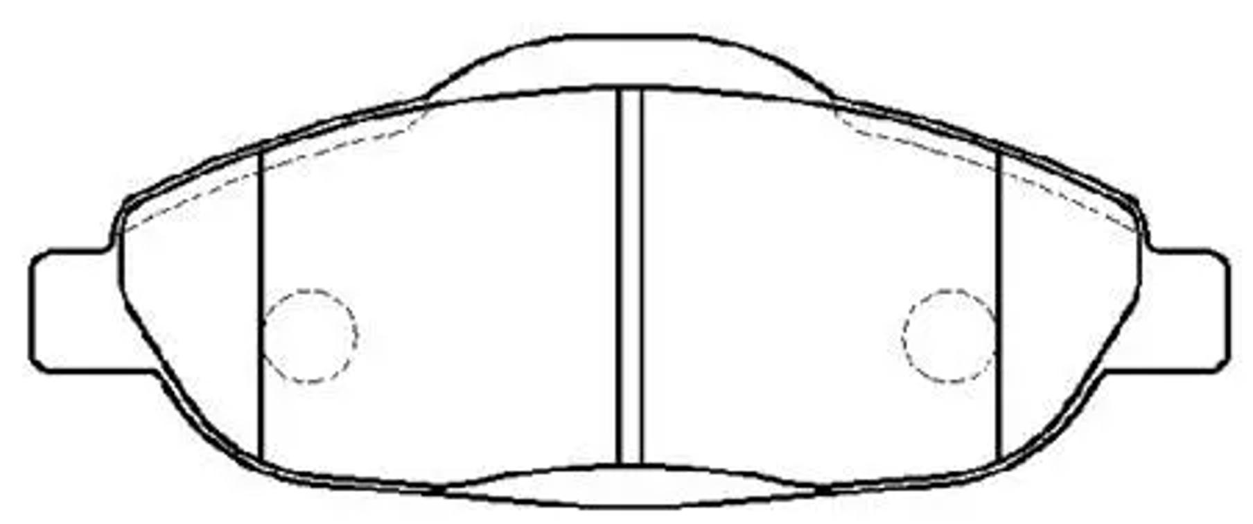 HSB hp9974 - Колодки тормозные дисковые PEUGEOT: 308, 308 SW 07.9-, 308 CC, 3008(MPV), 5008(MPV) 09-