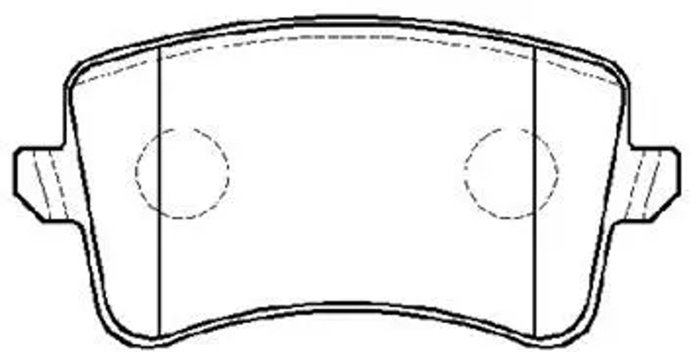 HSB hp9983 - Колодки тормозные дисковые AUDI: A4 ? Avant(8K5)Berlina(8K2)