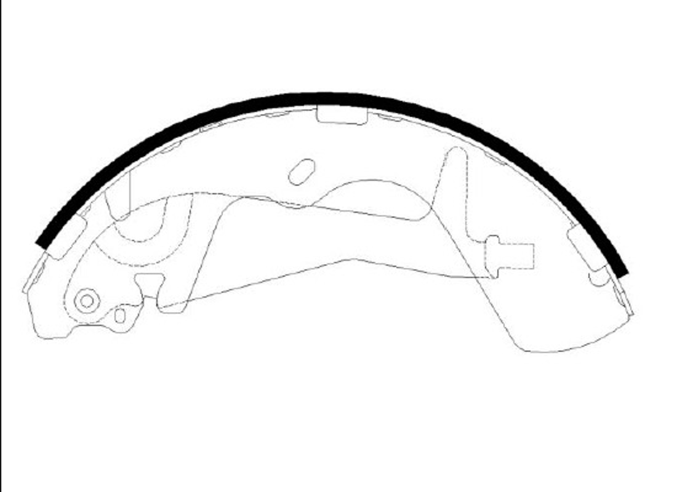 HSB hs0009 - Колодки тормозные барабанные HYUNDAI: GALLOPER II 98-, H1 97-02, STAREX 97-02, TERRACAN 01-