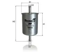 TECNECO in94 - Фильтр топливный SKODA: FAVORIT (781) 130 90-94 130 94-94, FAVORIT Forman (785) 130 91-95 130 94-95, FAVORIT Пикап (787) 130 92-97 130 92-97, FELICIA Cube Van (6U5) 1
