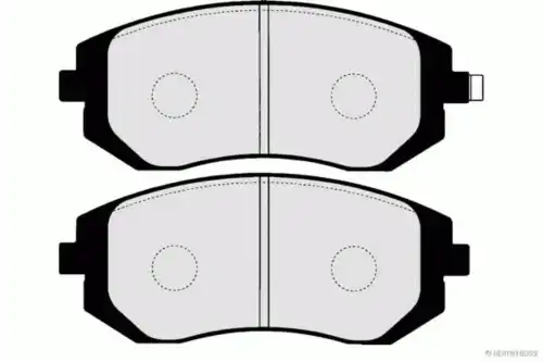 HERTH+BUSS ELPARTS j3607017 - Колодки тормозные дисковые, комплект