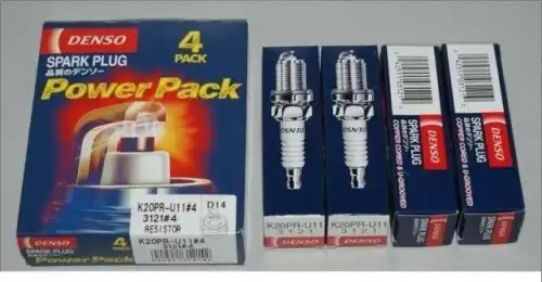 DENSO k20pru114 - свеча зажигания! (1шт.)\ HondaCivic, Mitsubishi Galant 1.3-2.0i 89>