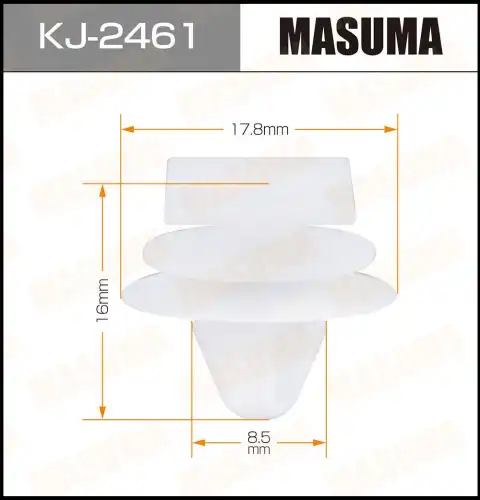 MASUMA kj2461 - клипса