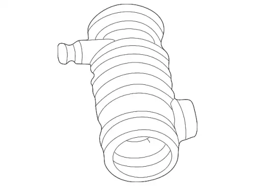 MAZDA kl4713221 - ПАТРУБОК РЕЗИНОВЫЙ MAZDA