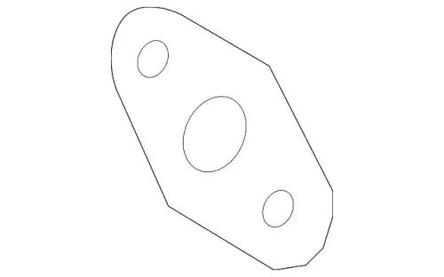 MAZDA l3k914293 - прокладка турбины