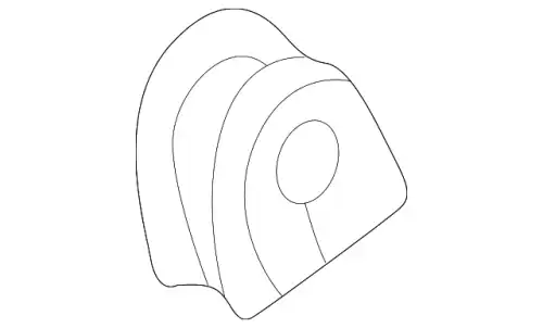 MAZDA lc6234156 - втулка стабилизатора переднего