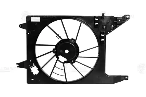 LUZAR lfs0966 - кожух вентилятора охлаждения!\ Lada Largus 12>, Renault Logan 08> А/С