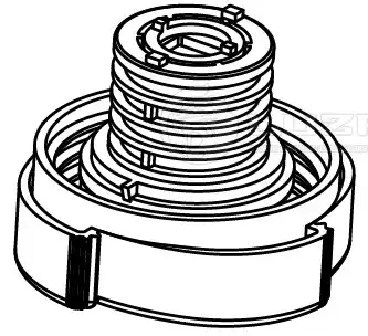 LUZAR ll2690 - крышка радиатора