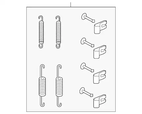 LAND ROVER lr001023 - р/к стояночного тормоза