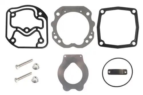 MARSHALL m7012048 - р/к компрессора! 4 прокладки, 2 болта, клапан, кольцо упл., нажимная пластина\ MAN