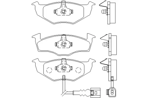 MINTEX mdb2278 - Колодки тормозные дисковые, комплект