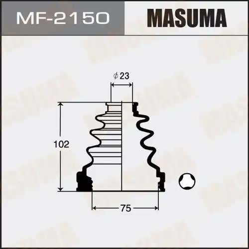 MASUMA mf2150 - пыльник ШРУСа внутреннего