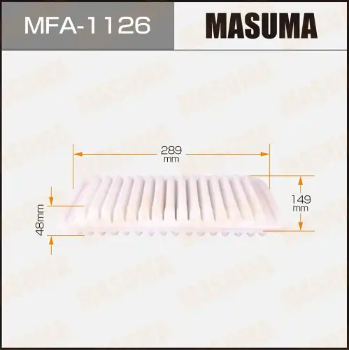 MASUMA mfa1126 - фильтр воздушный