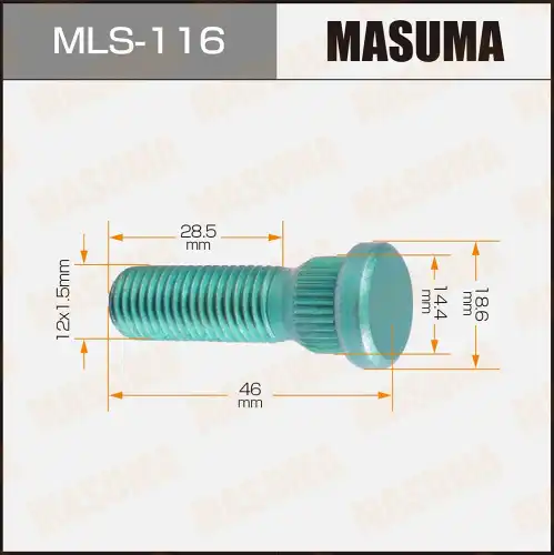 MASUMA mls116 - шпилька колеса