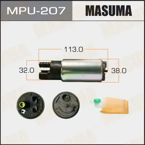 MASUMA mpu207 - насос топливный электрический
