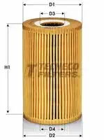 TECNECO ol0206e - Фильтр масляный
