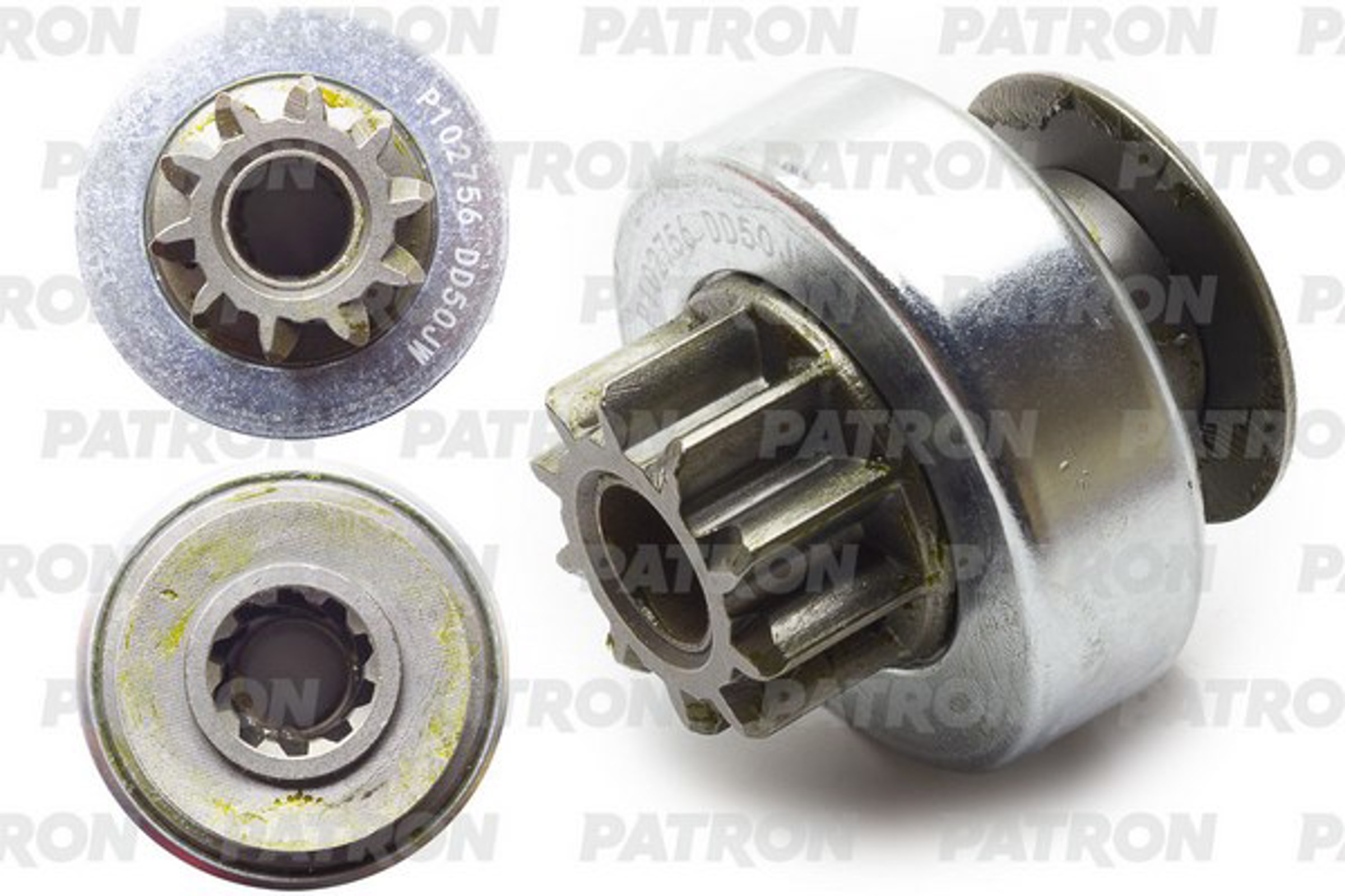 PATRON p102756 - Бендикс стартера (VALEO unit) RENAULT: Duster 1.5dCi 11- / Scenic 1.5dCi 03- / Kangoo 1.5dCi 08- / Megane III 1.5dCi 09-