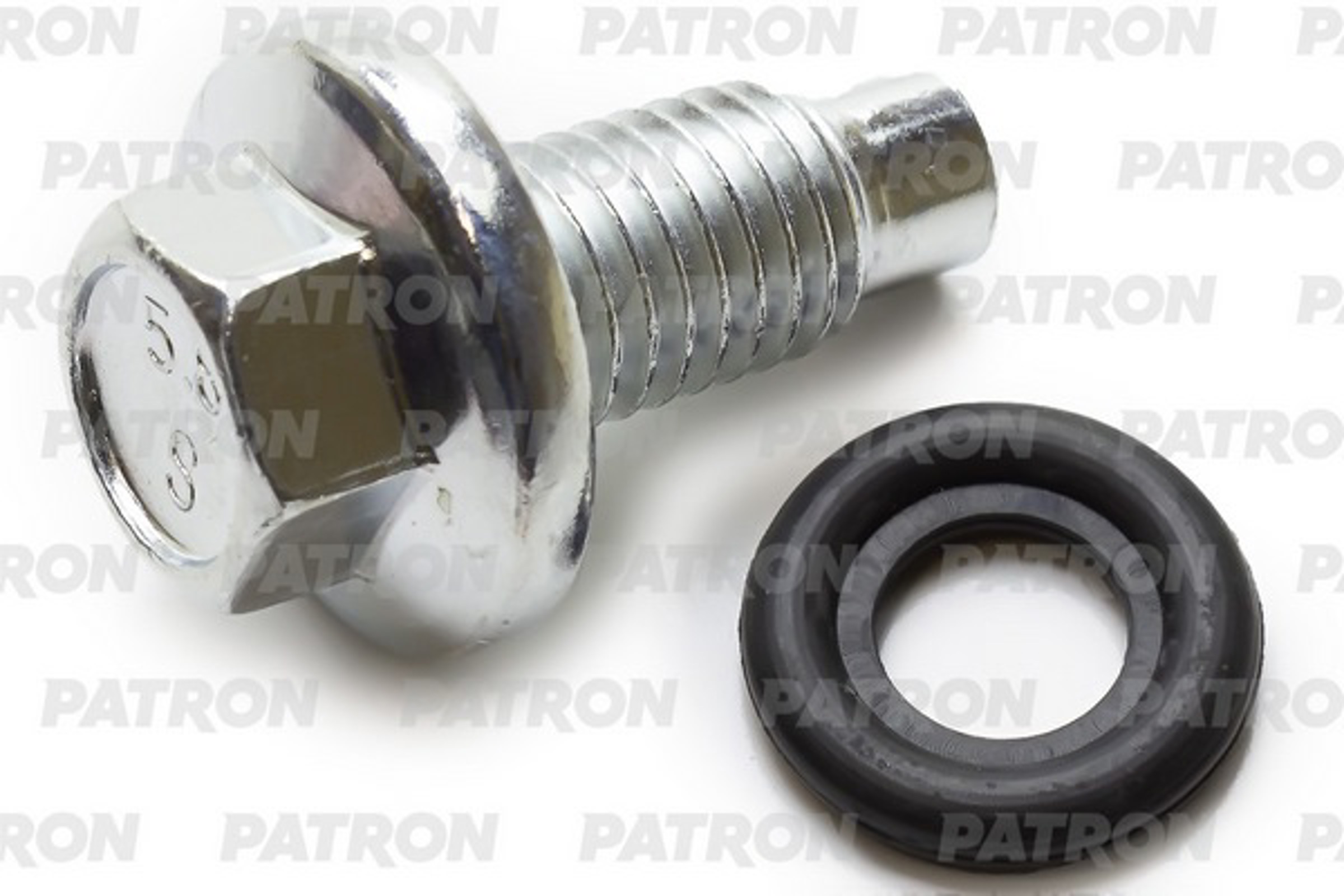 PATRON p160098 - Пробка масляного поддона (M12X15X1,75) OPEL: Antara 2007-2015, Astra G/J 1998-2017, Insignia 2008-2017 \ RAVON: Gentra 2015-, R2 2016- \ SAAB 9-3 2002-2012 \ CADILLAC: ATS 200