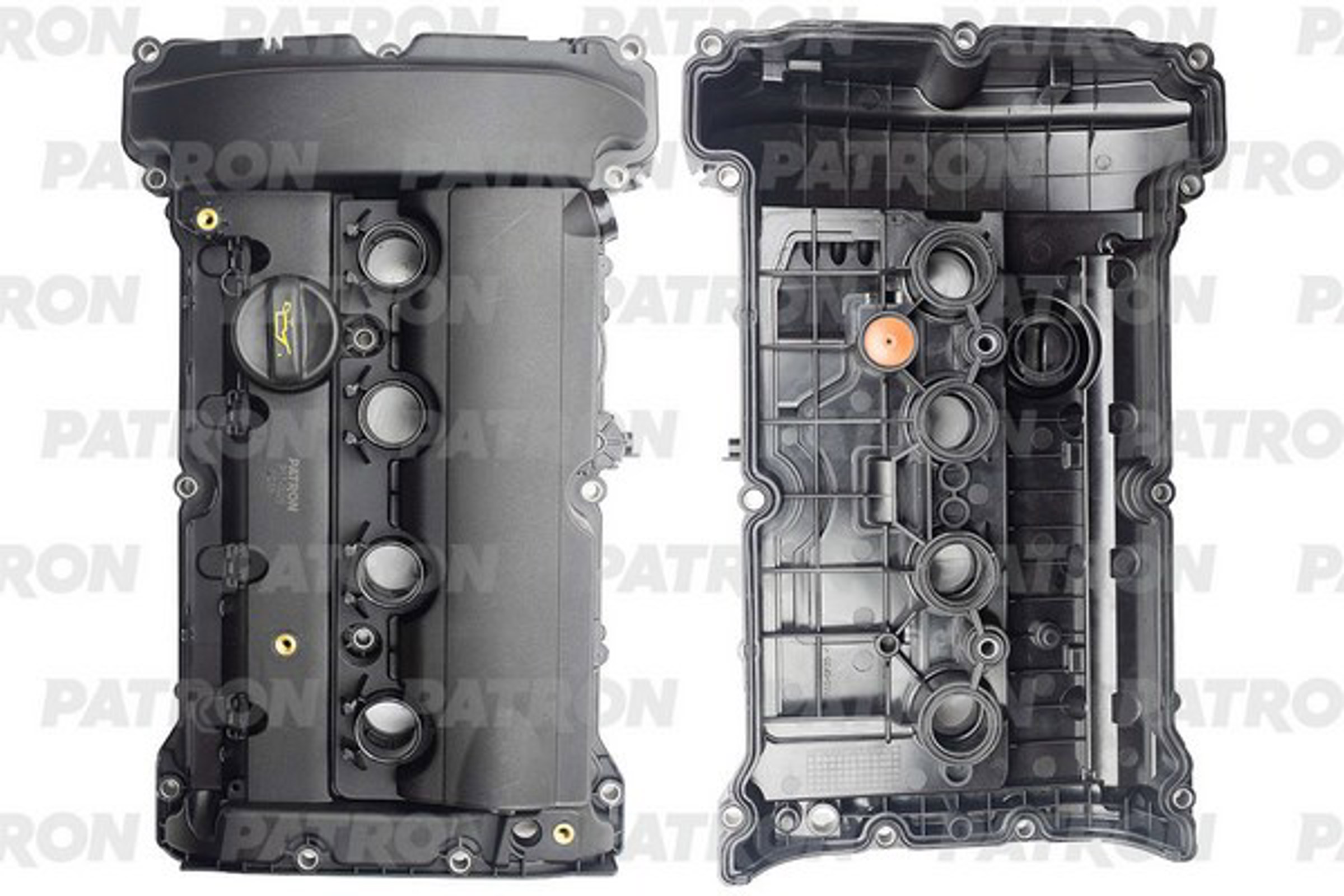 PATRON p170025 - Крышка клапанная с прокладкой (Mot. 1.6 EP6DT) PEUGEOT: 207 06-13, 208 12-, 308 07-15, 3008 10-16, 408 12-, 508 10-, 4008, 5008 \ CITROEN: C4/Picasso/Grand