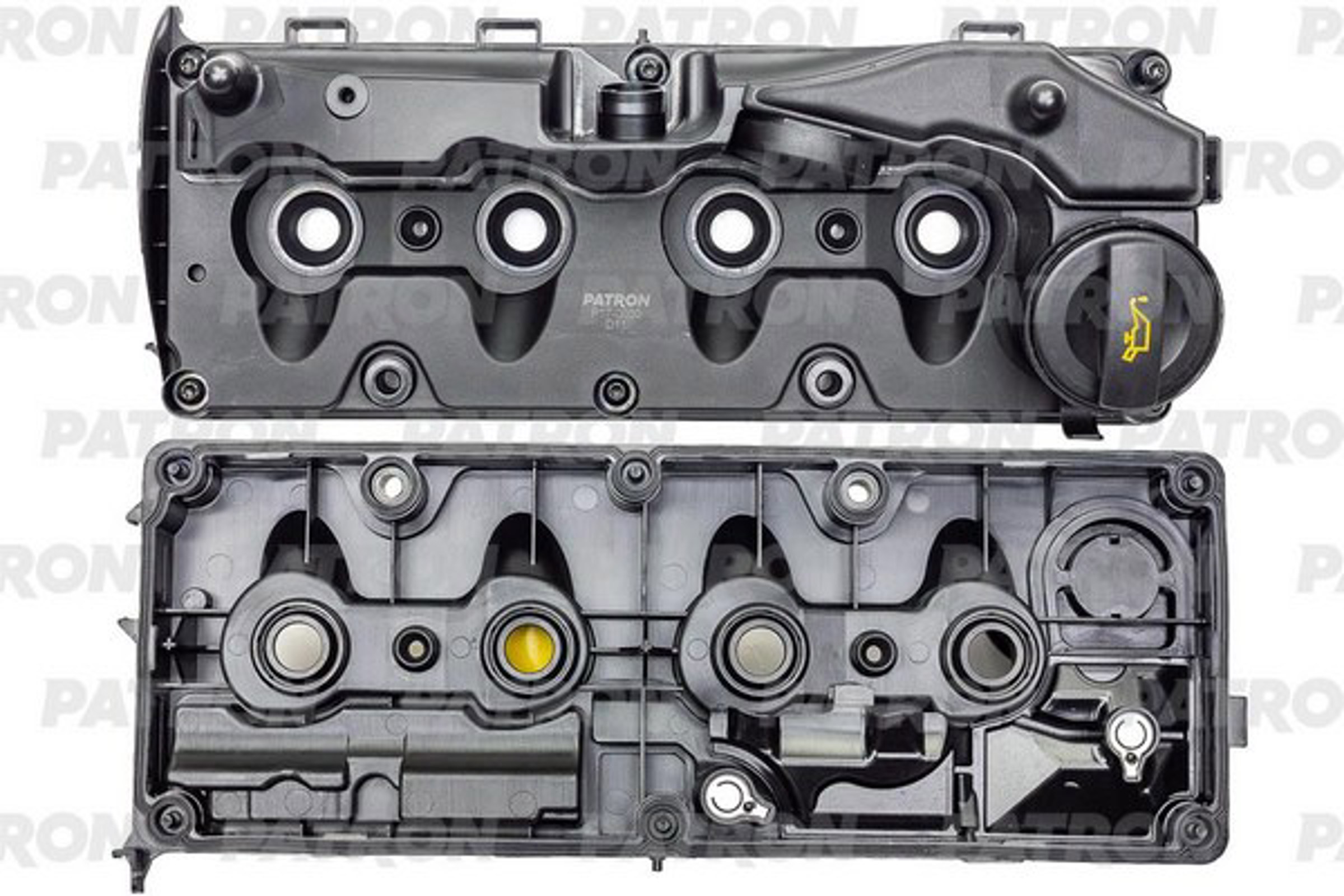 PATRON p170030 - Крышка клапанная без алюмин. пластины (Mot. 2.0TDI CDCA) VW: Amarok 10-, Crafter 06- \ SEAT Exeo/ST 09-14
