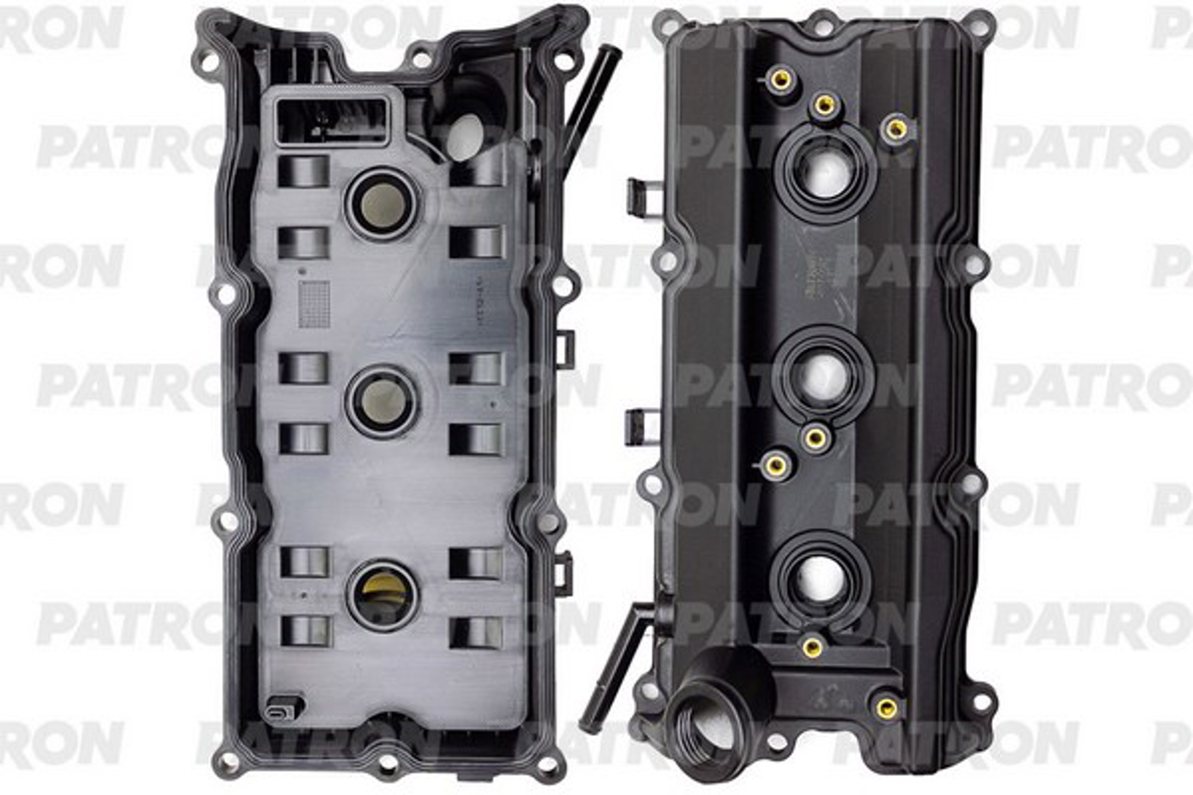 PATRON p170081 - Крышка клапанная Левая (3.5) INFINITI: FX (S50) 2003-2007, M (Y50) 2004-2010, G (V35) 2002-2007 \ NISSAN: 350Z (Z33) 2003-2009, ALTIMA 2002-2006, MAXIMA 2003-2007, MUR