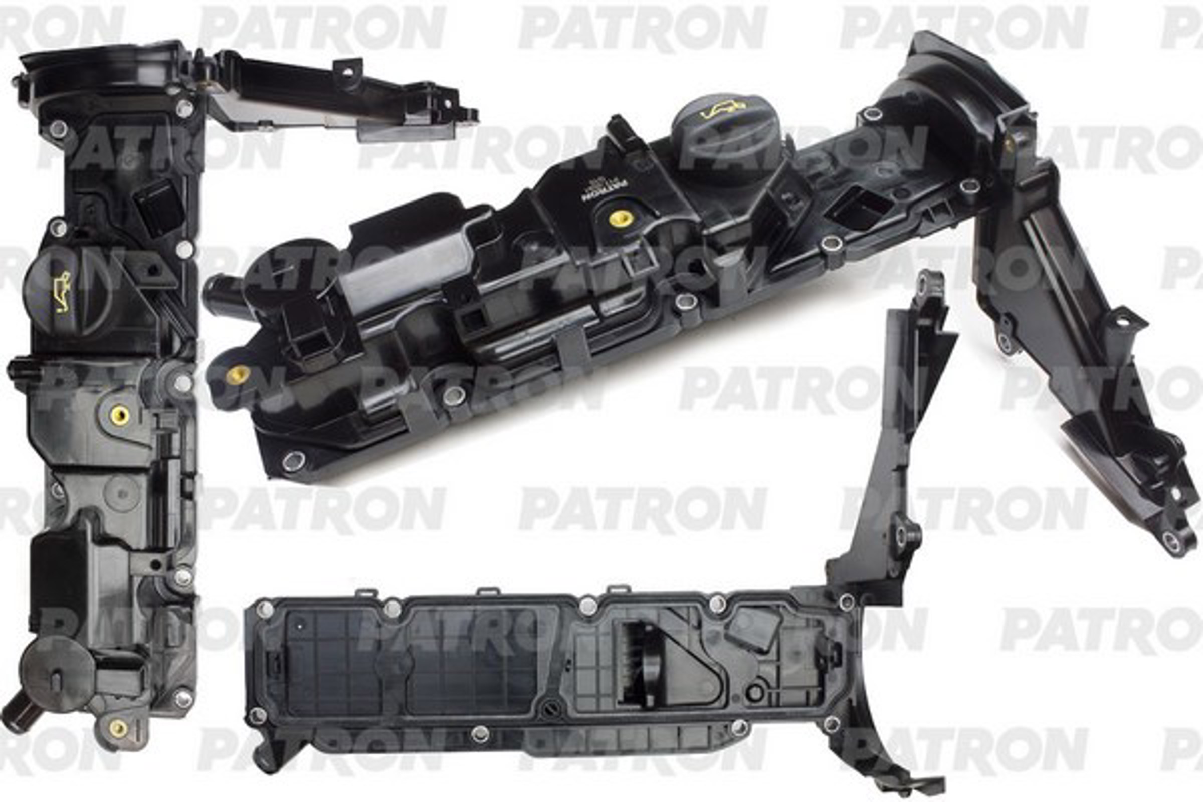 PATRON p170091 - Крышка клапанная CITROEN: Berlingo II (B9) 2008-2019, C3 2009-2016, C3 Picasso 2008-2017, C4 II 2011-, C4 Picasso 2014-2018, C4 Grand Picasso 2014-2018, C-Elysee 2012-