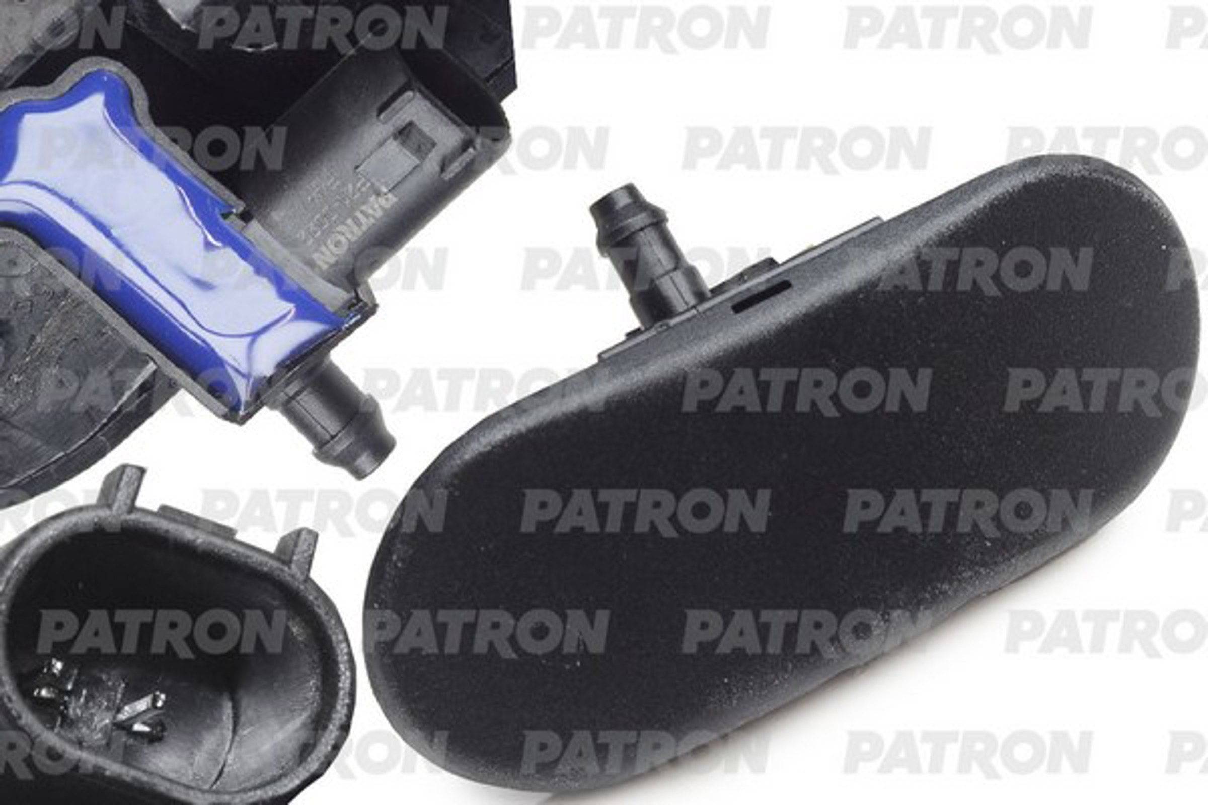 PATRON p210022 - Форсунка омывателя Левая (с обогревом) AUDI: A2 2000-2005, A3 2003-2013, A4 2000-2007, A6 1997-2011, A8 2002-2010, Allroad quattro 2006-2011