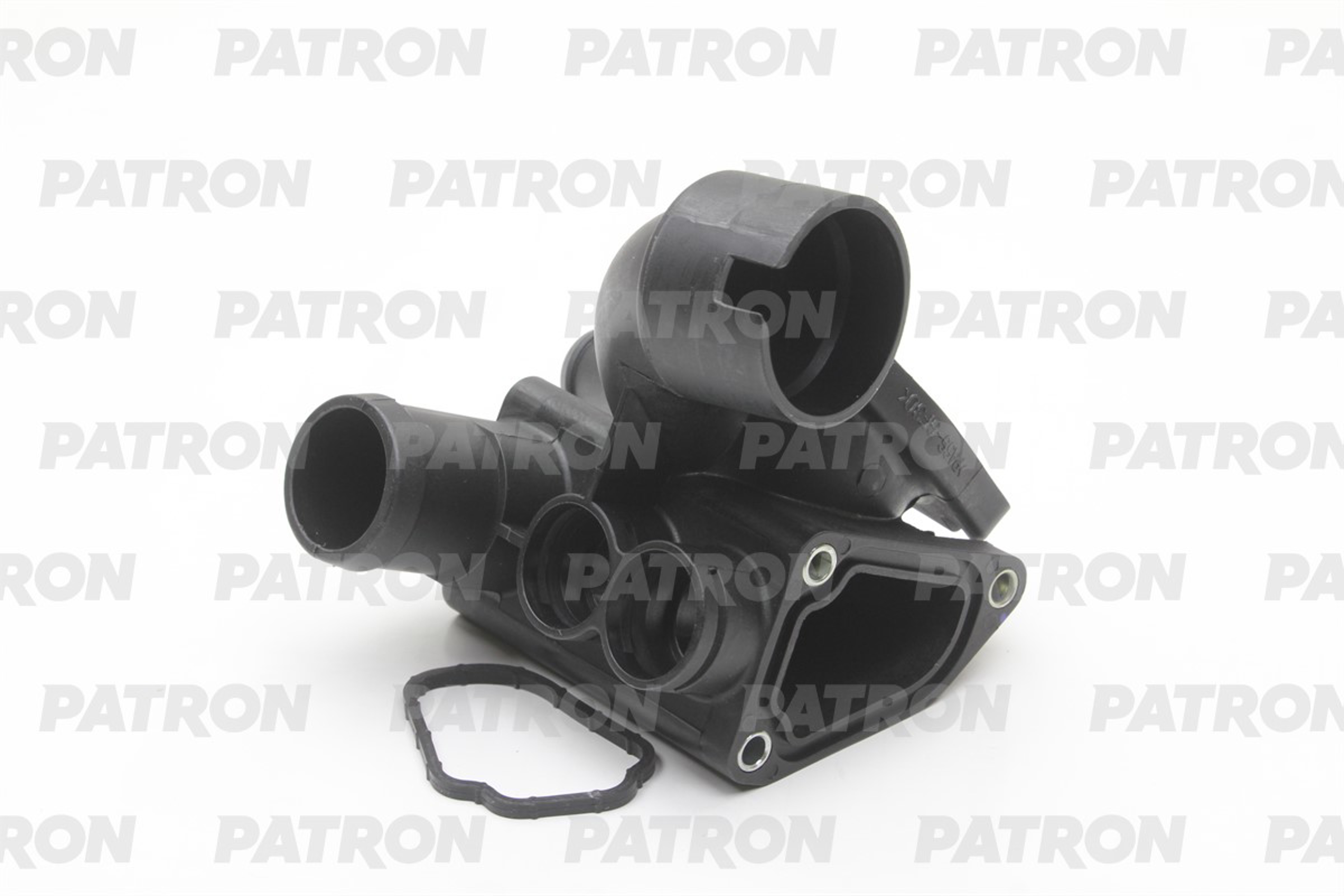 PATRON p290114 - Фланец системы охлаждения AUDI: A3 2004-2013, TT 1998-2006 \ PORSCHE Cayenne 2003-2010 \ SEAT: Alhambra 1996-2010, Leon 1999-2006, Toledo 1999-2006 \ VW: Golf IV/Bora 1997-2004
