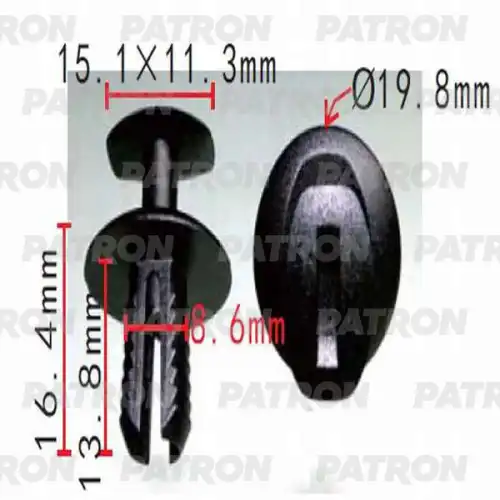 PATRON p370199 - Клипса VAG/MB (упаковка 100шт.)