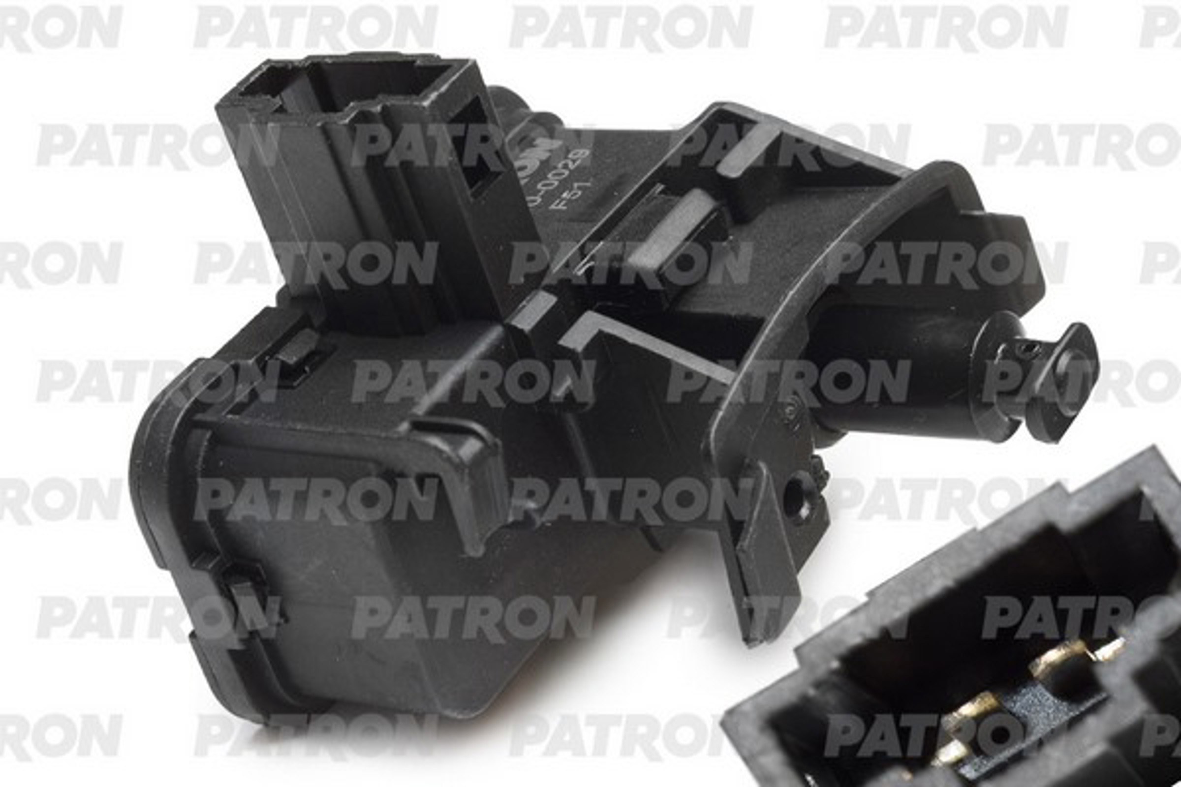 PATRON p400029 - Электродвигатель лючка бензобака SKODA: Octavia (A7) 2013-2020, Yeti 2009-2018, Fabia 2015- \ VW Touareg 2010-2018 \ SEAT Leon (5F) 2013-2019