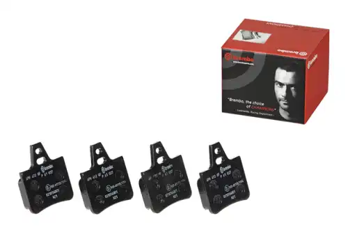 BREMBO p61037 - Колодки тормозные дисковые /комплект 4 шт/