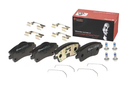 BREMBO p86033 - Колодки тормозные дисковые (перед) GEELY PREFACE 10/20-> / LYNK & CO 01 11/17-> / LYNK & CO 02 Hatc