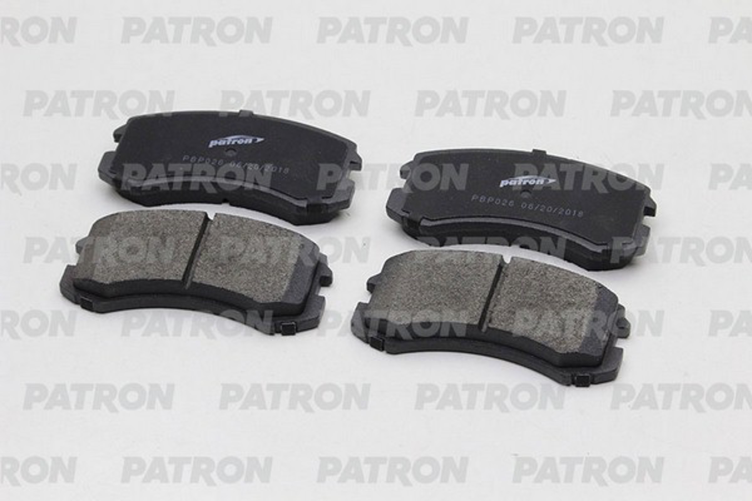 PATRON pbp026 - Колодки тормозные дисковые передн MITSUBISHI LANCER 1.6 16V sedan 03