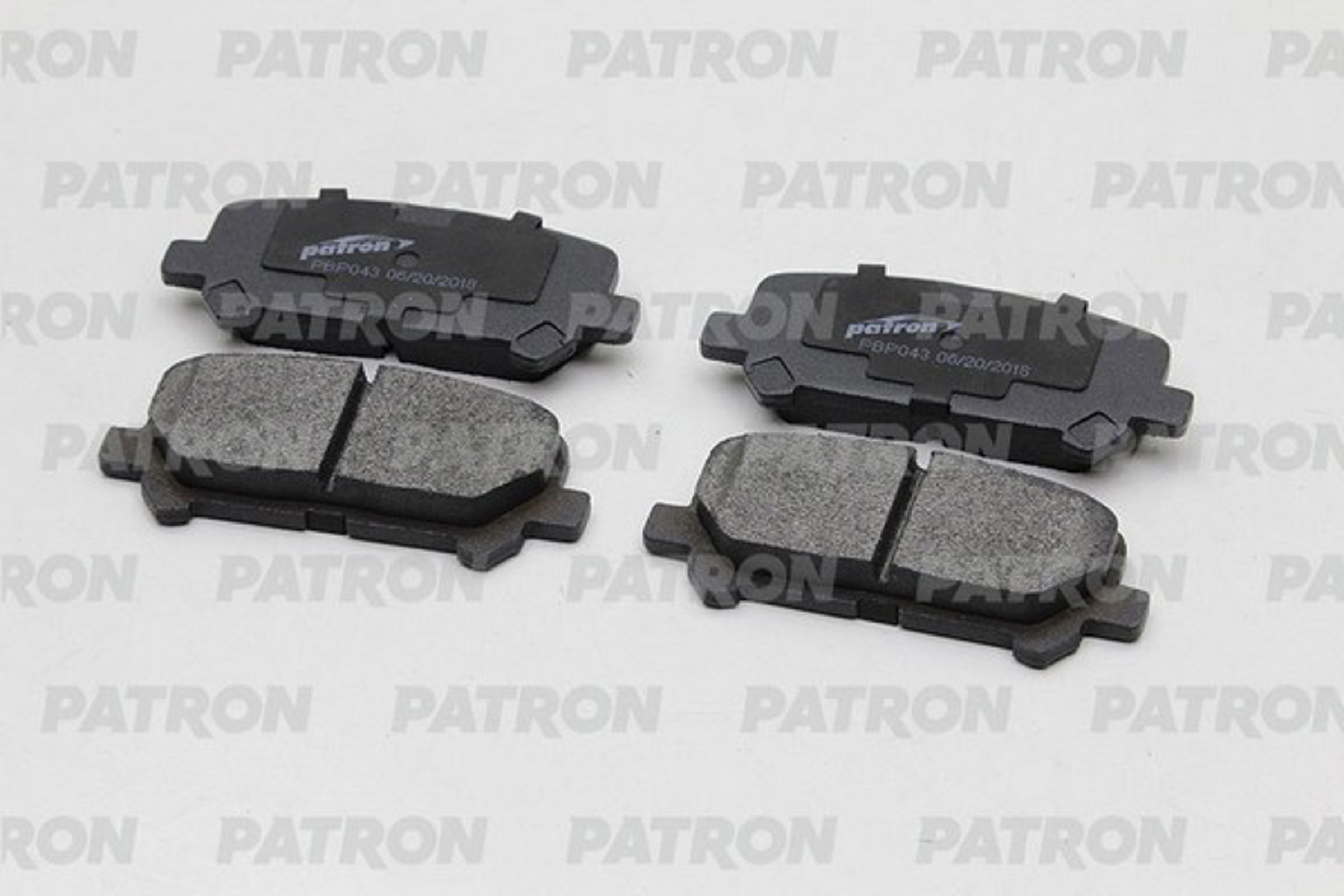PATRON pbp043 - Колодки тормозные дисковые задн ACURA: MDX 07-11, HONDA: PILOT 09-11, ODYSSEY 2011