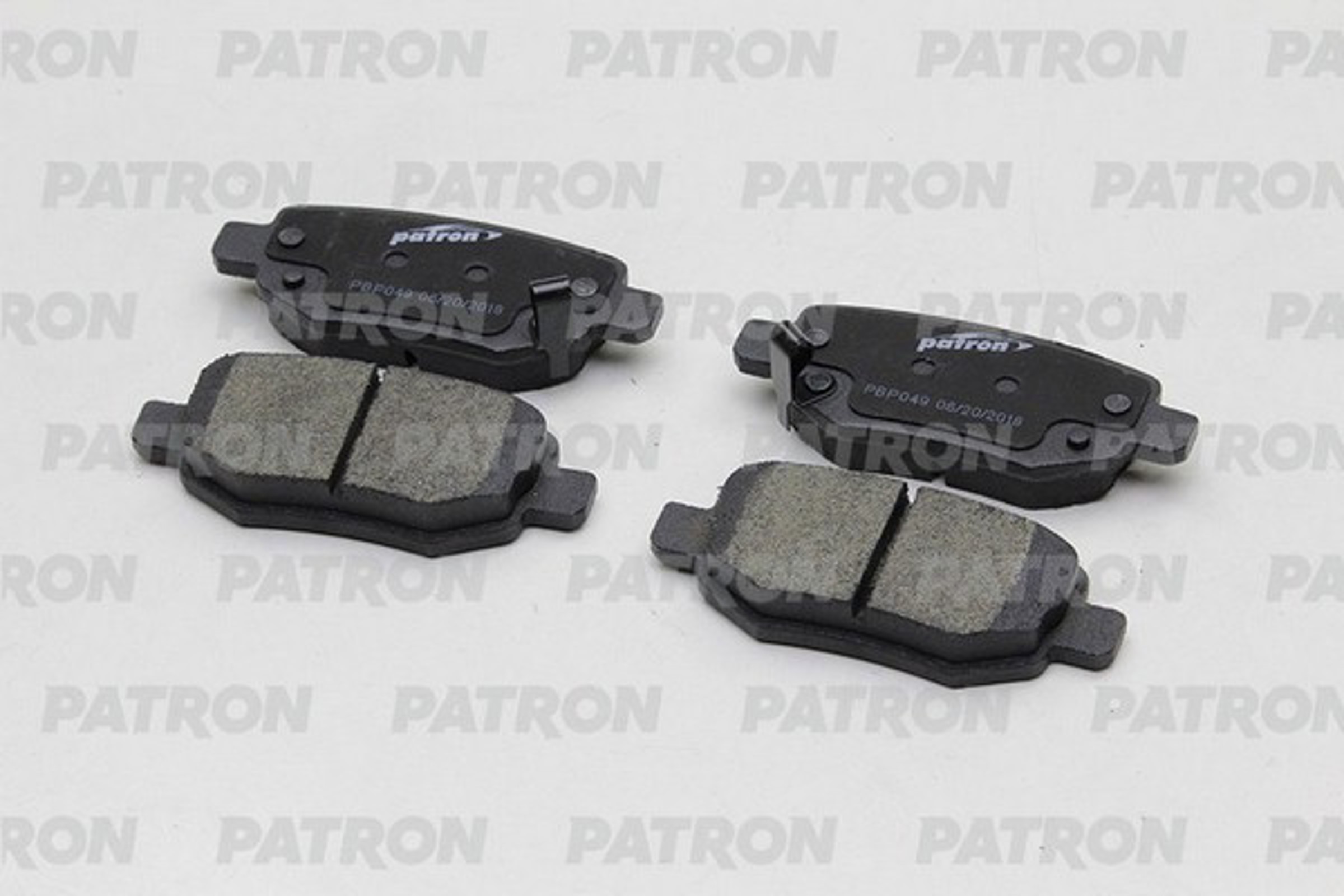 PATRON pbp049 - Колодки тормозные дисковые зад. CHERY A3/A5/M11/Tiggo/Niche/Fora A516 06-