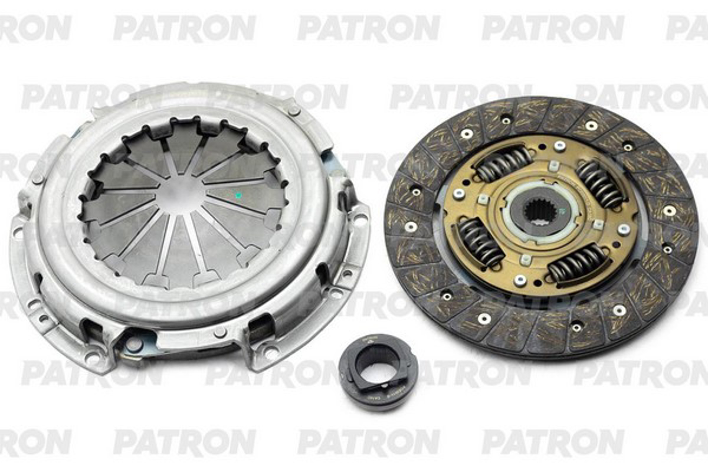 PATRON pce0011 - Комплект сцепления (3P) CITROEN: C3 1.4i 02-, C4 1.6 16v 04-, PEUGEOT: 206 1.6 16v 00-, 207 1.6 16v 06-, 307 1.6 16v 00-