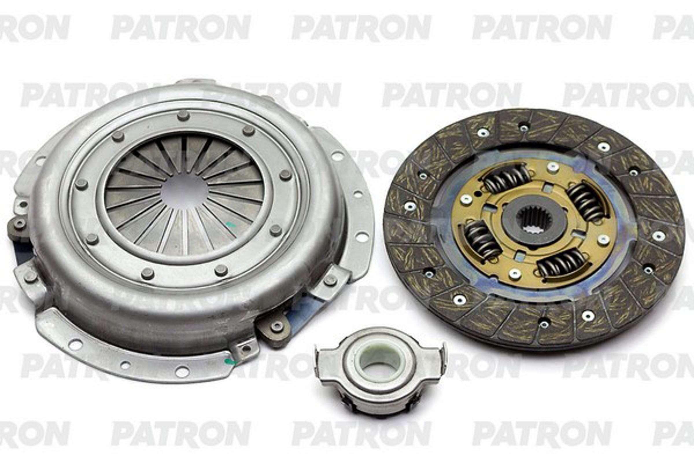 PATRON pce0027 - Комплект сцепления (3P) LADA: 110 1.5 95-, PRIORA 1.6 16v 08-, KALINA SPORT 1.4 16V 08- (КПП - кулиса)