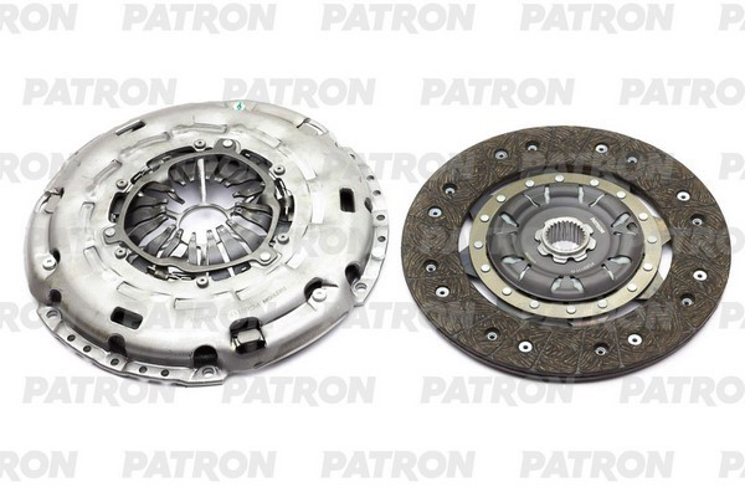 PATRON pce0117 - Комплект сцепления (2P) VW TRANSPORTER V 2.5TDI (AXD, BNZ) 03- (с механизмом компенсации износа)