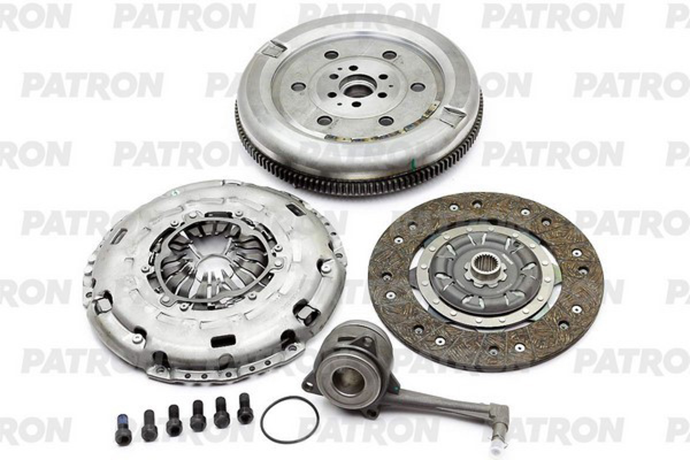PATRON pce0122 - К-кт сцепления с двухмассовым маховиком (4P-DMF) AUDI A3 2.0 TDI 03-, VW: Golf V, Passat, Touran 2.0 TDI 03-, SKODA Octavia, Superb 2.0 TDI 04-