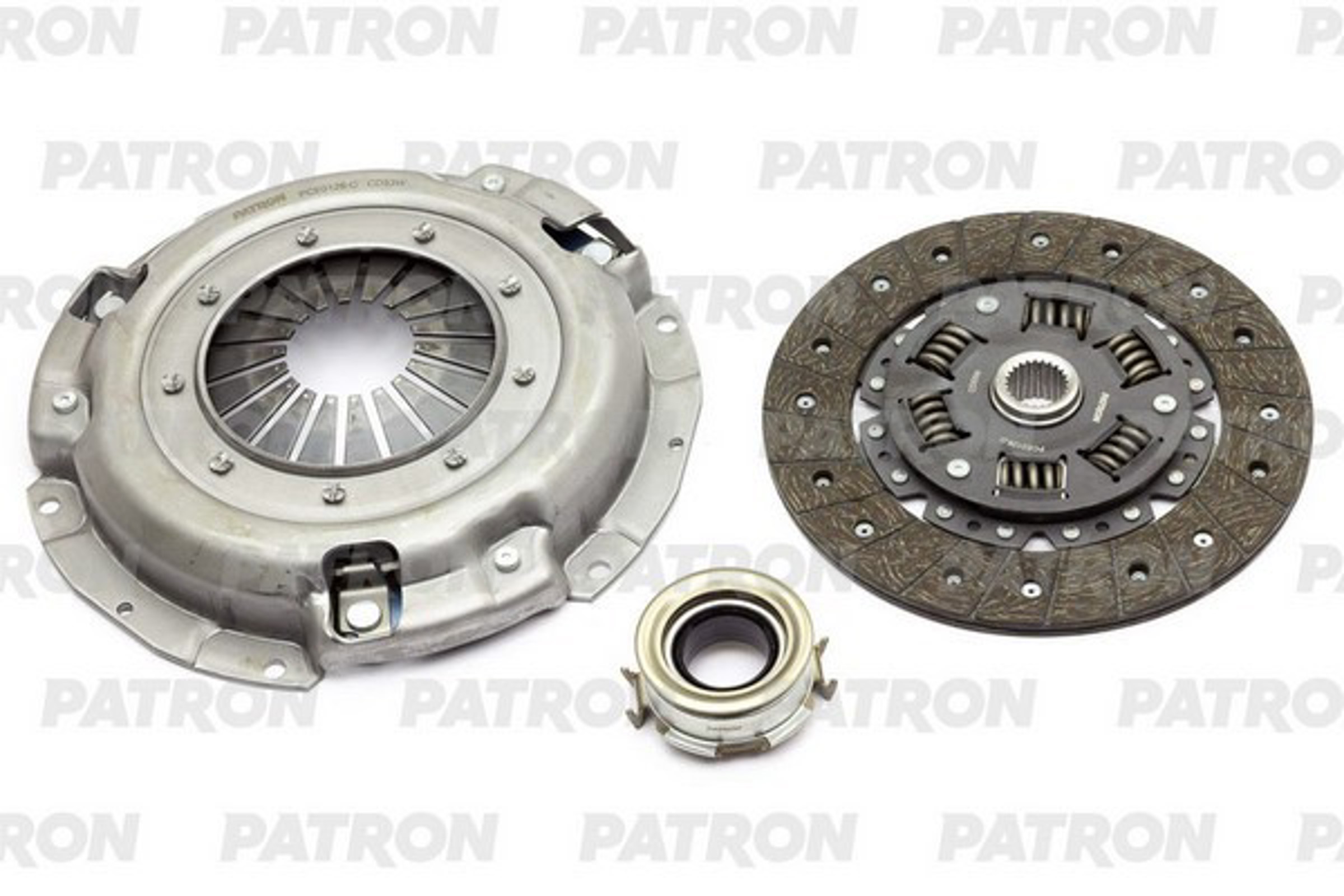 PATRON pce0126 - Комплект сцепления (3P) SUBARU: IMPREZA 1.6-2.0 92-, FORESTER 2.0 98-, LEGACY 2.0 94-, LEGACY 2.5 98-